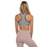 Padded Sports Bra (Grey)