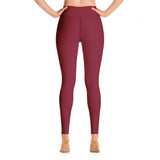 Yoga Leggings (Maroon)