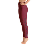 Yoga Leggings (Maroon)