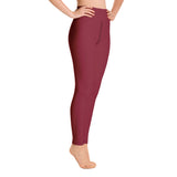 Yoga Leggings (Maroon)