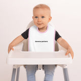 Embroidered Baby Bib
