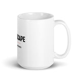 Dreamscape White glossy mug